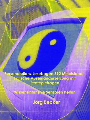 cover image of Personalbilanz Lesebogen 392 Mittelstand--kritische Auseinandersetzung mit Strategiefragen